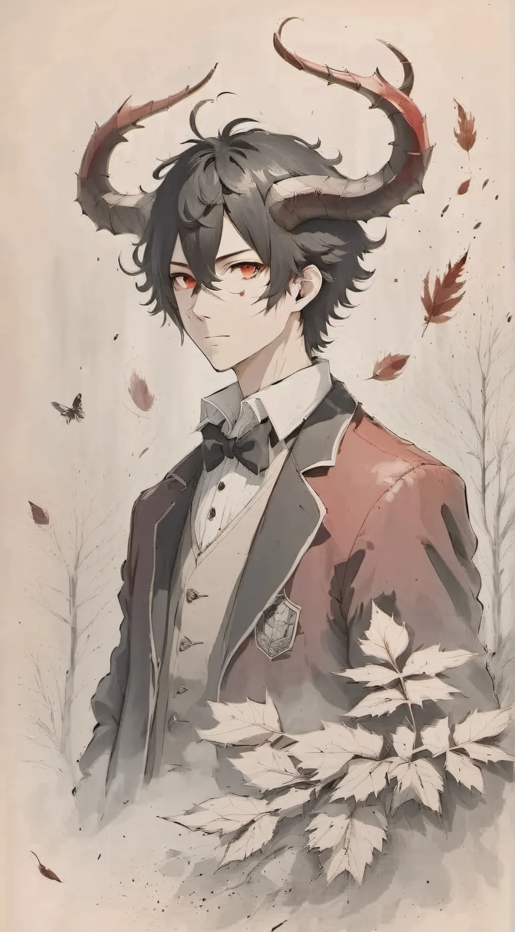 ai character: Damien background