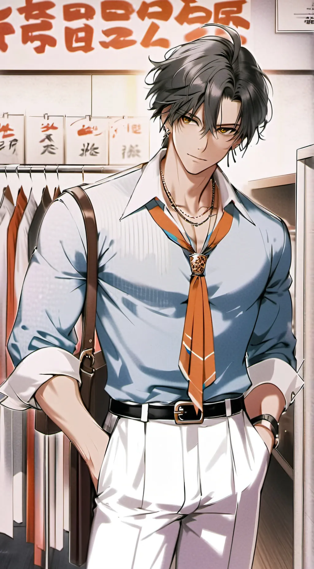 ai character: Luke background