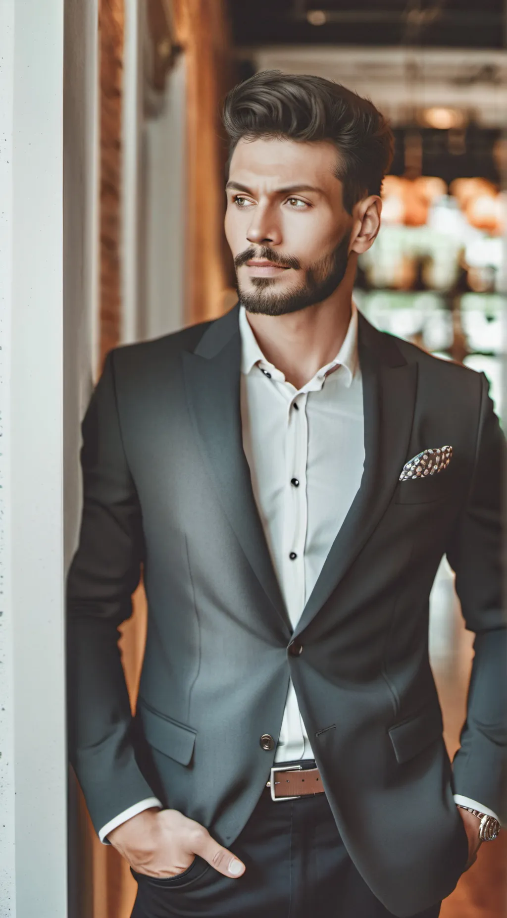 ai character: Morgan  background