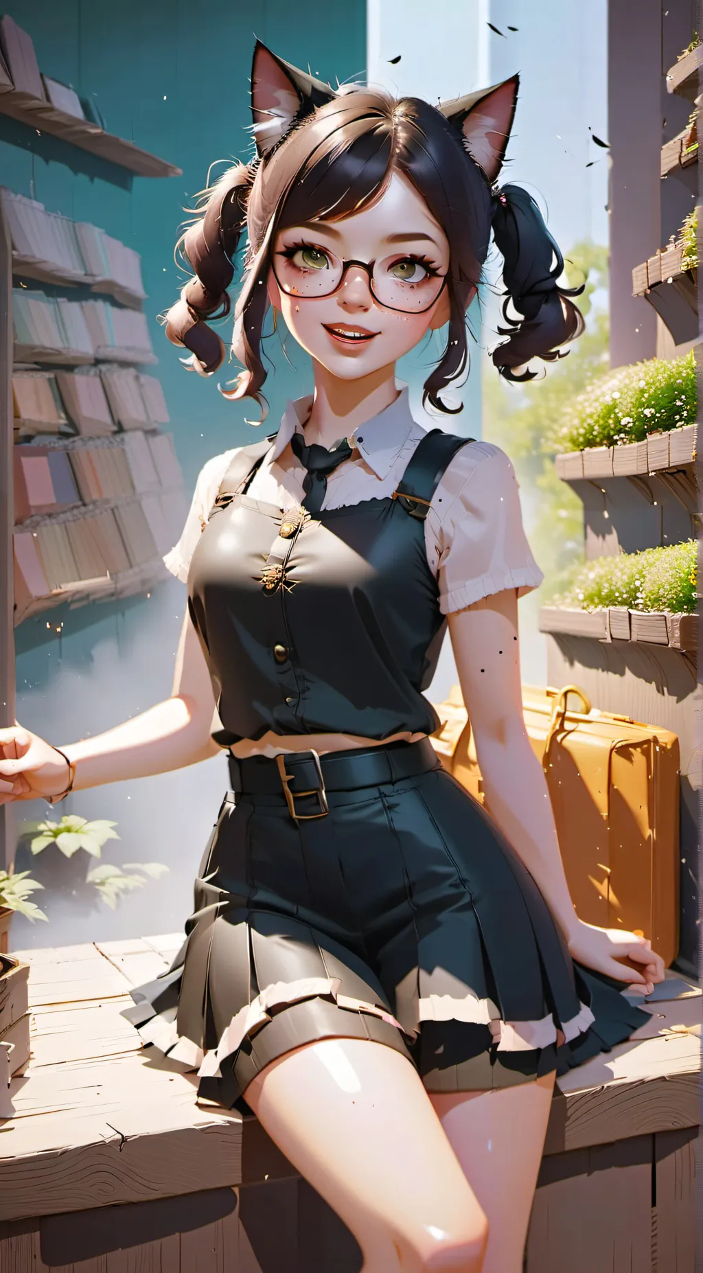 ai character: June background