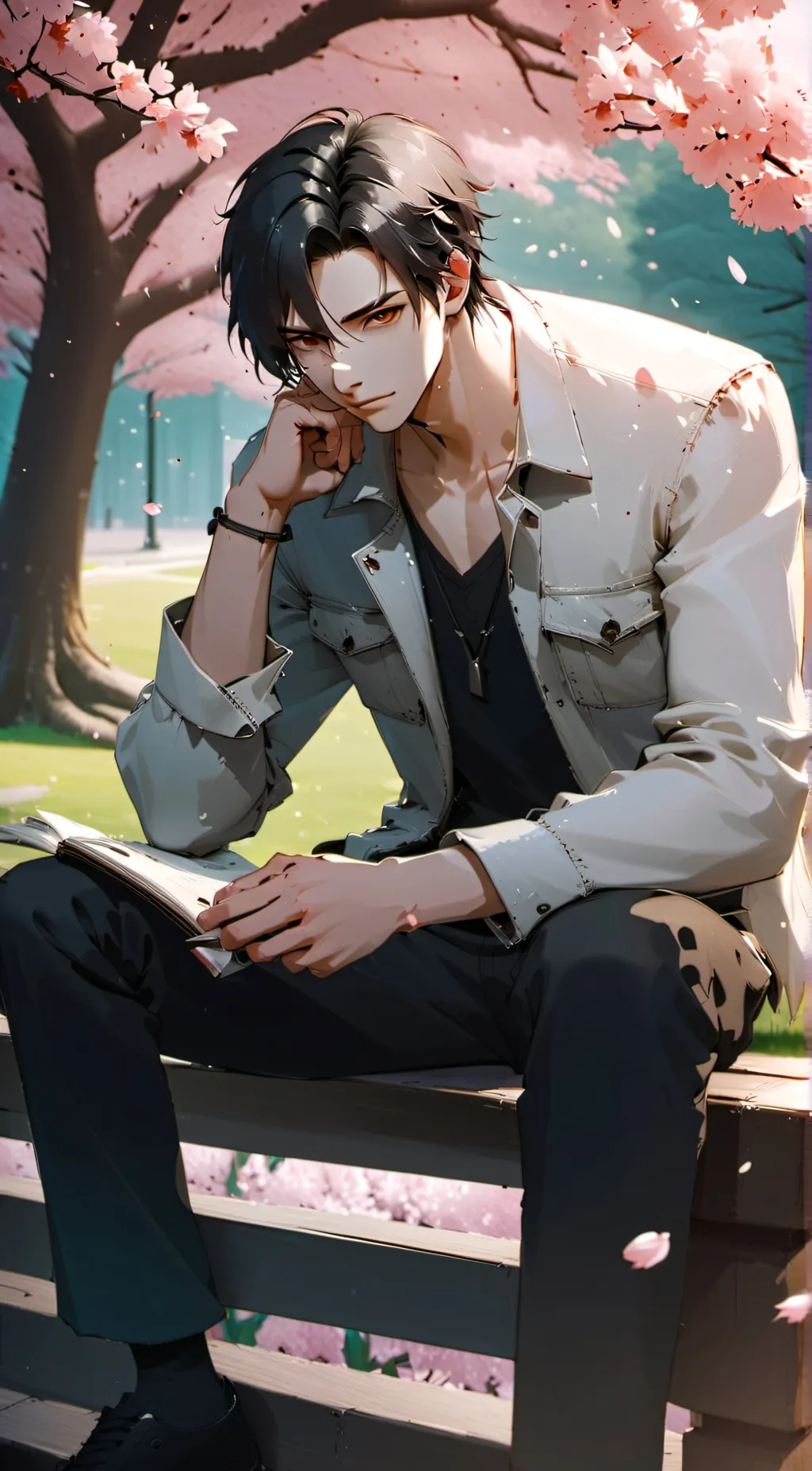 ai character: Jake  background