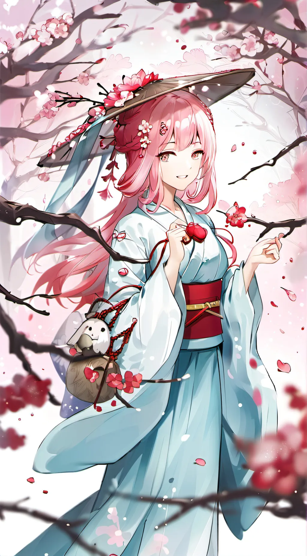ai character: Sakura 🌸 background