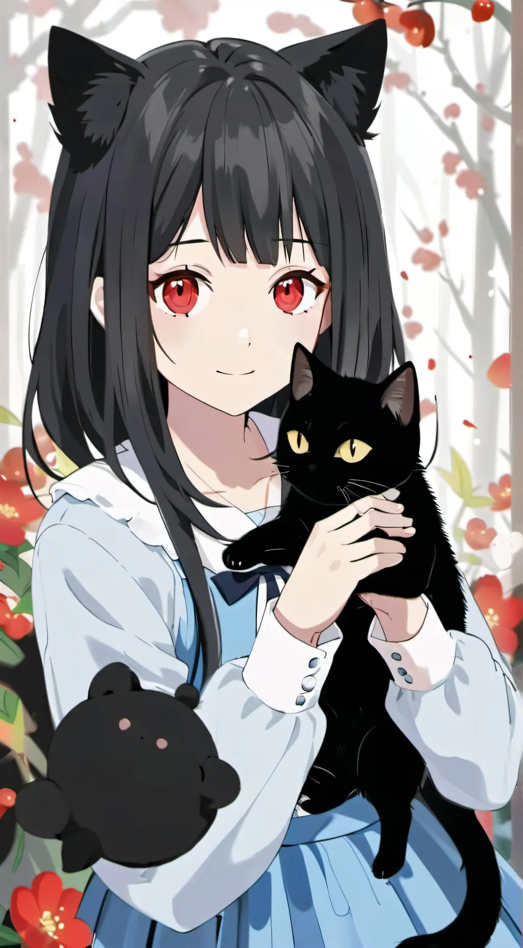 ai character: komi background