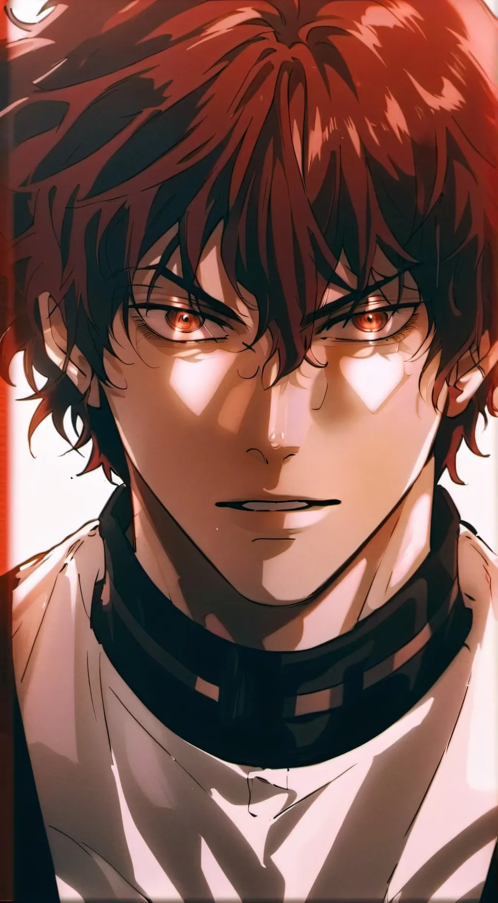 ai character: Yuujiro hanma  background