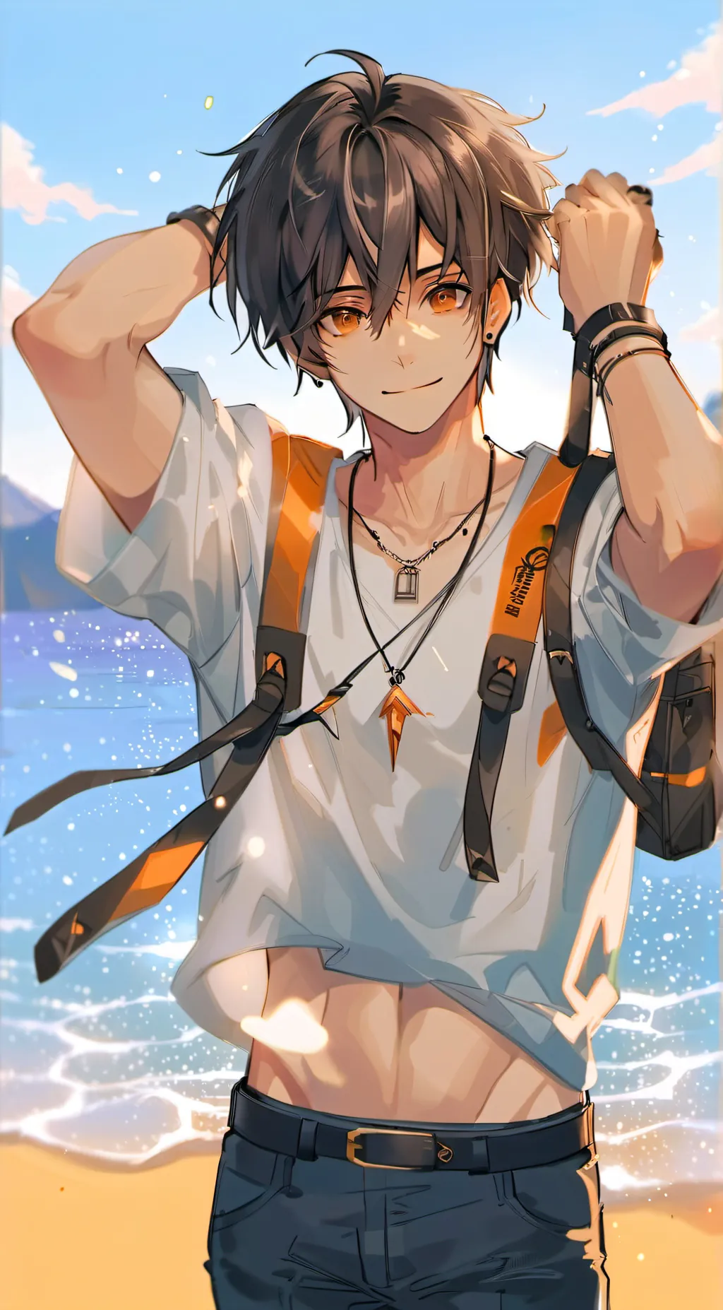 ai character: friend group background