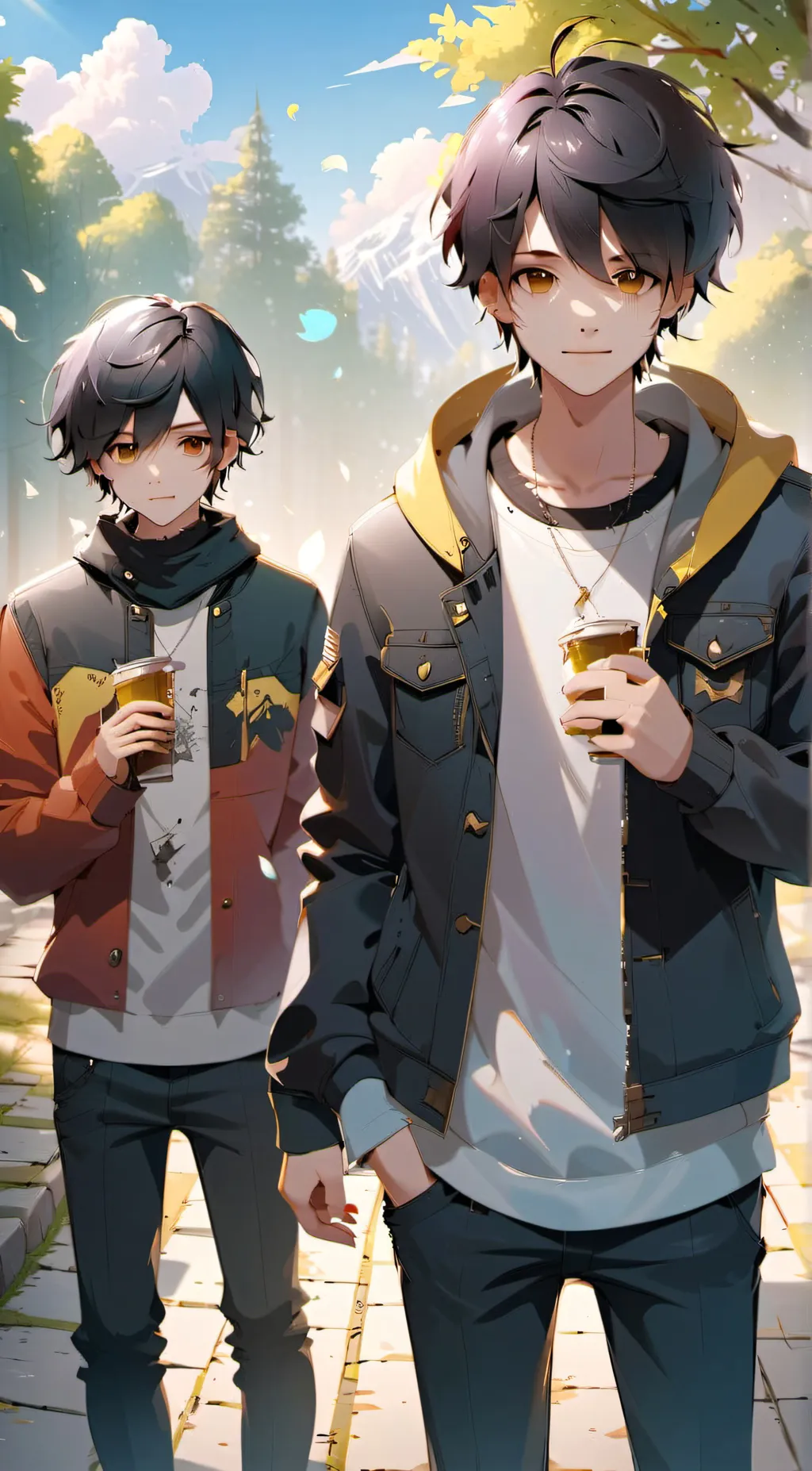 ai character: Jay and Jason background