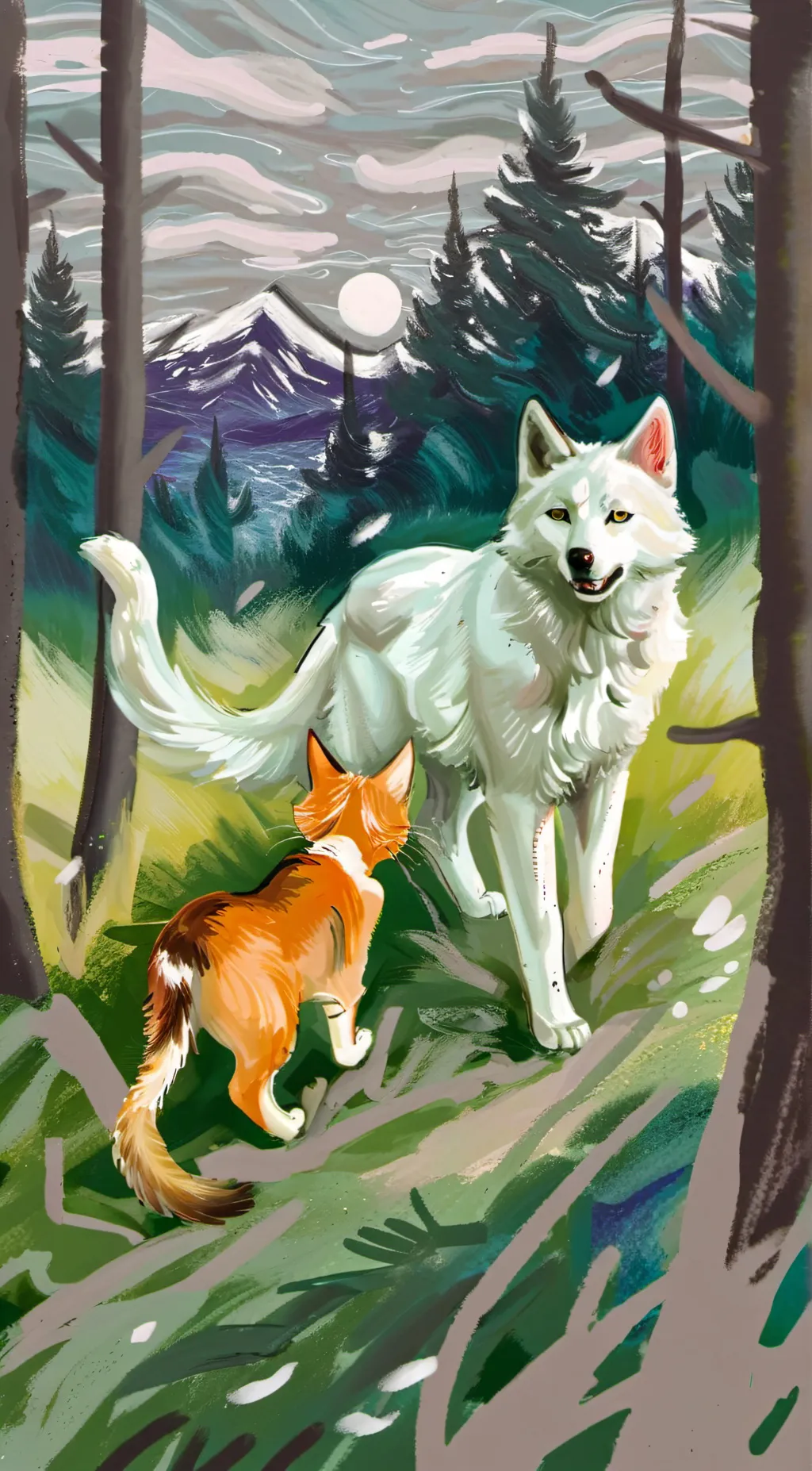 ai character: Ara background