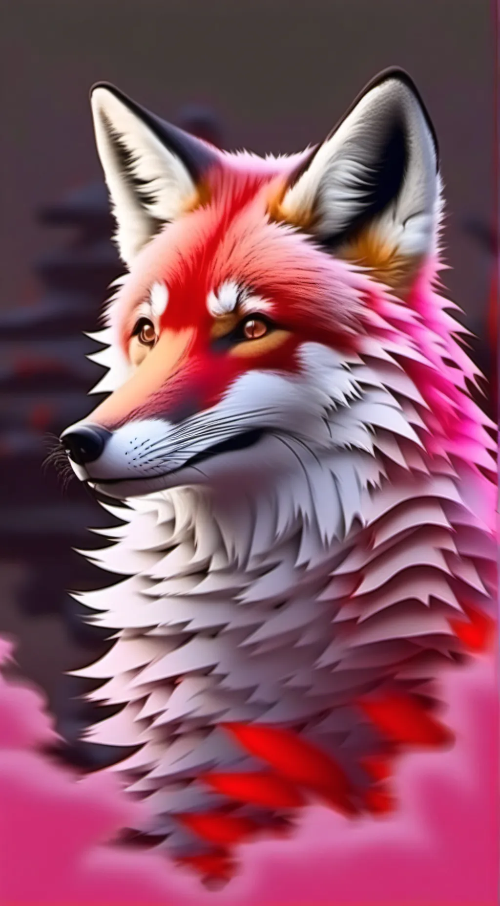 ai character: Flair background