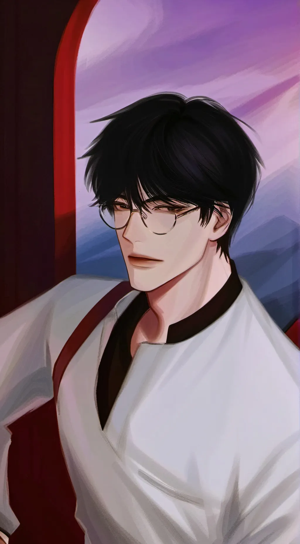 ai character: Evan background