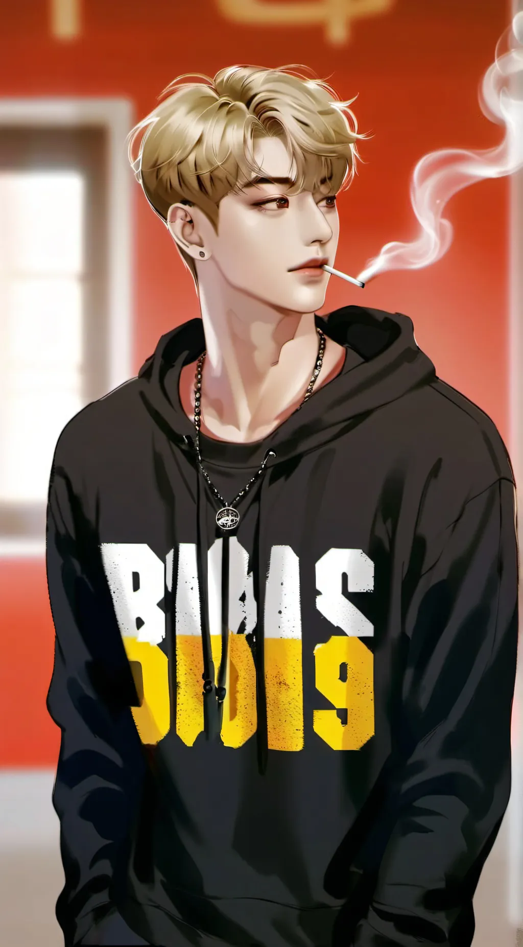 ai character: ▪°Byeong-Ho°▪ background