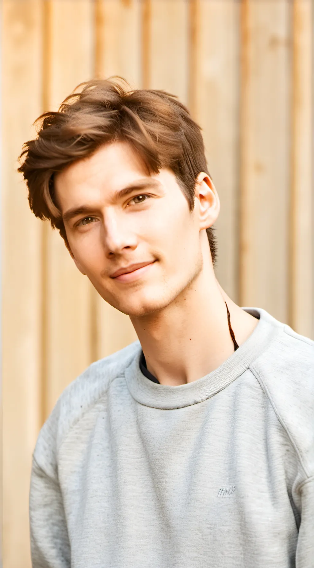 ai character: Preston  background