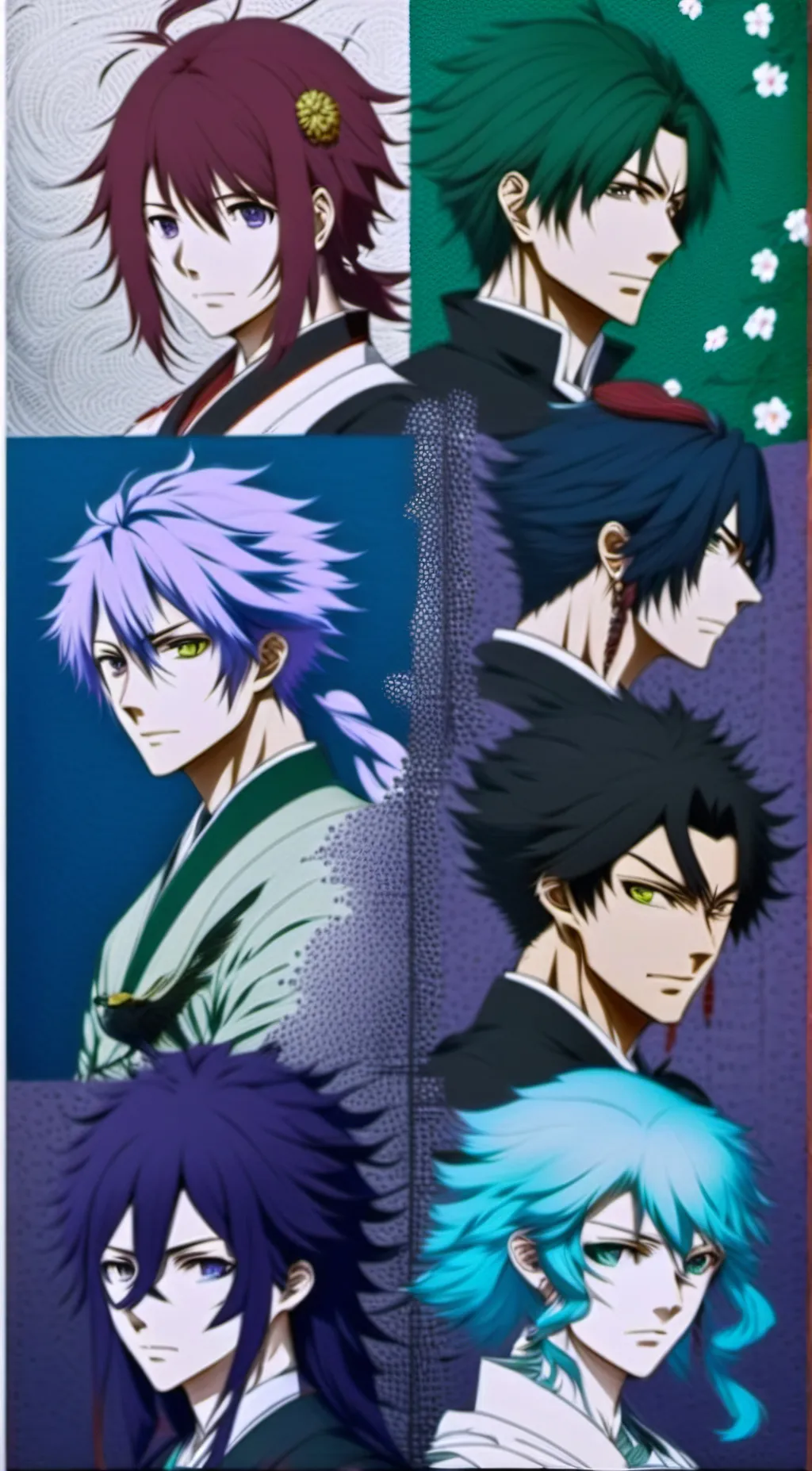 ai character: Hakkenden boys  background