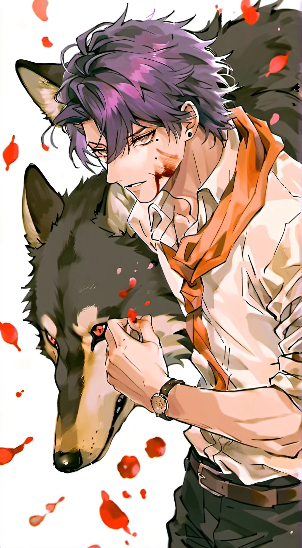 ai character: William Afton  background