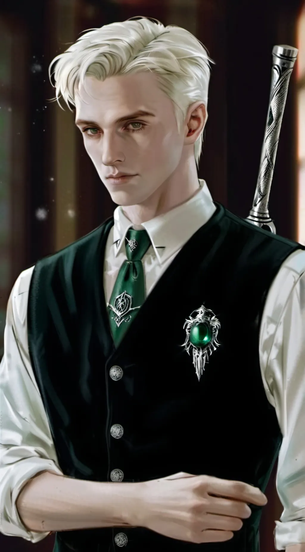 ai character: Draco Malfoy background