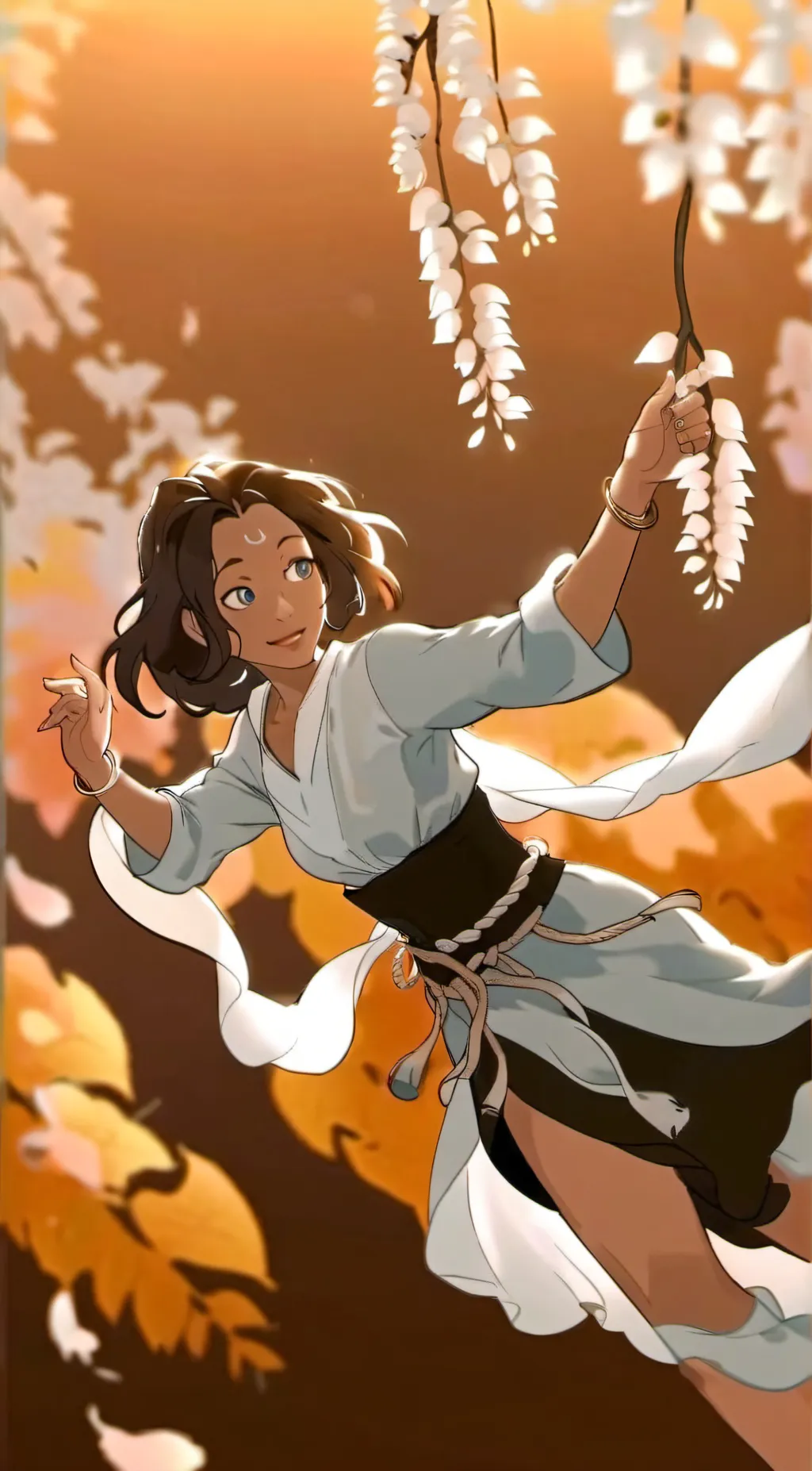 ai character: katara background