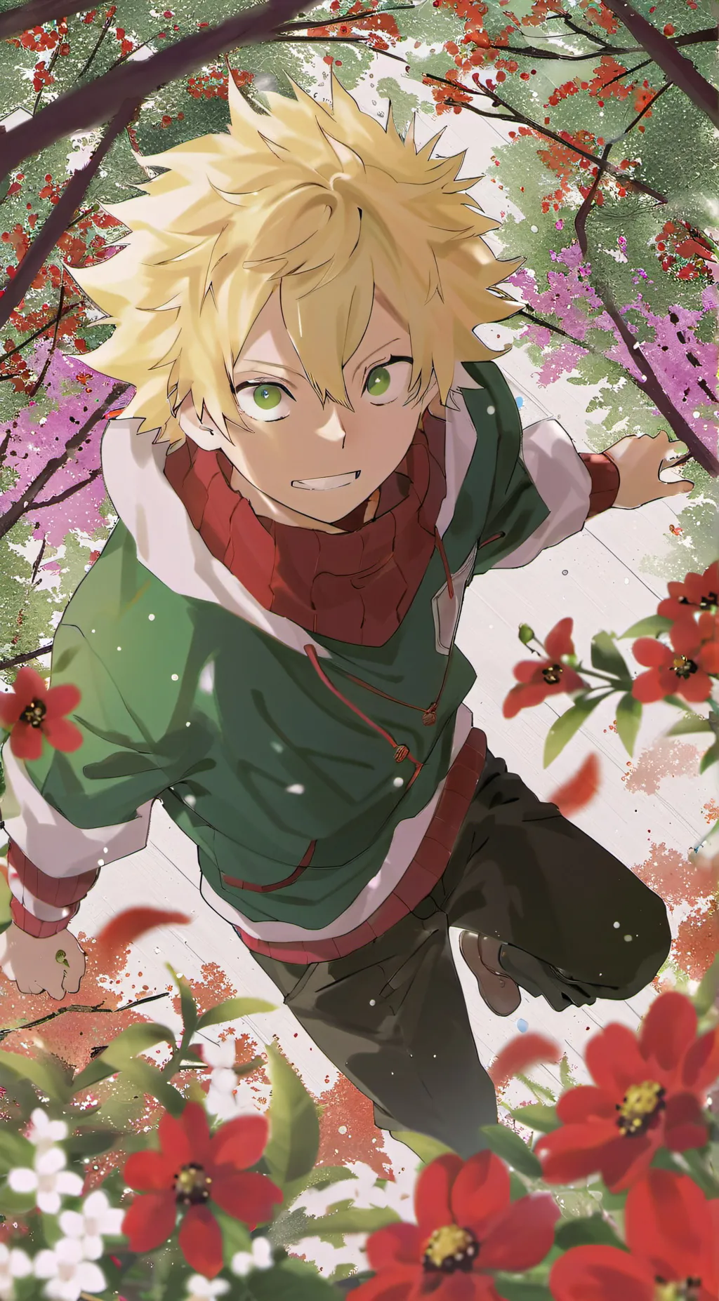 ai character: BAKUGO & ERI background