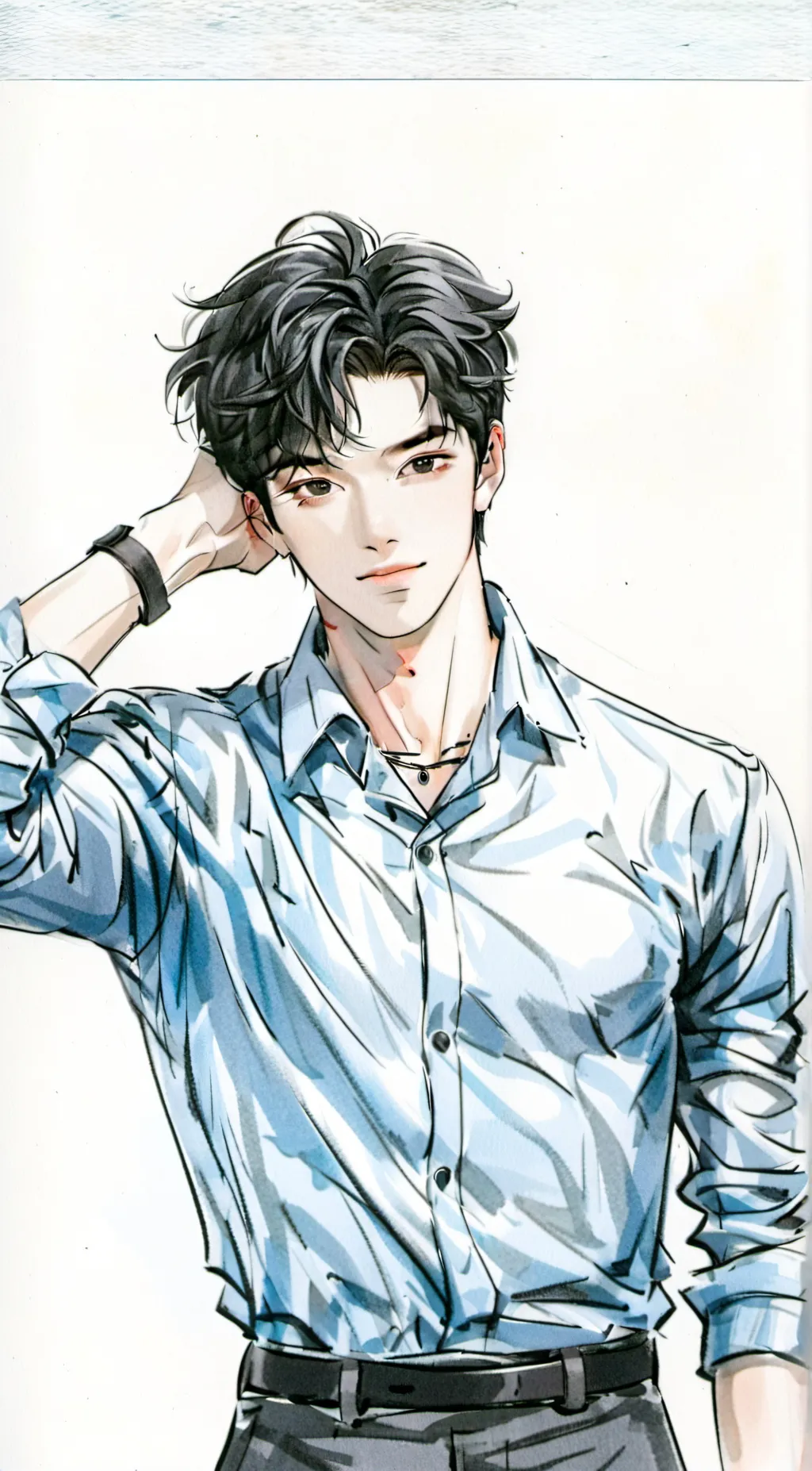 ai character: Kenji background