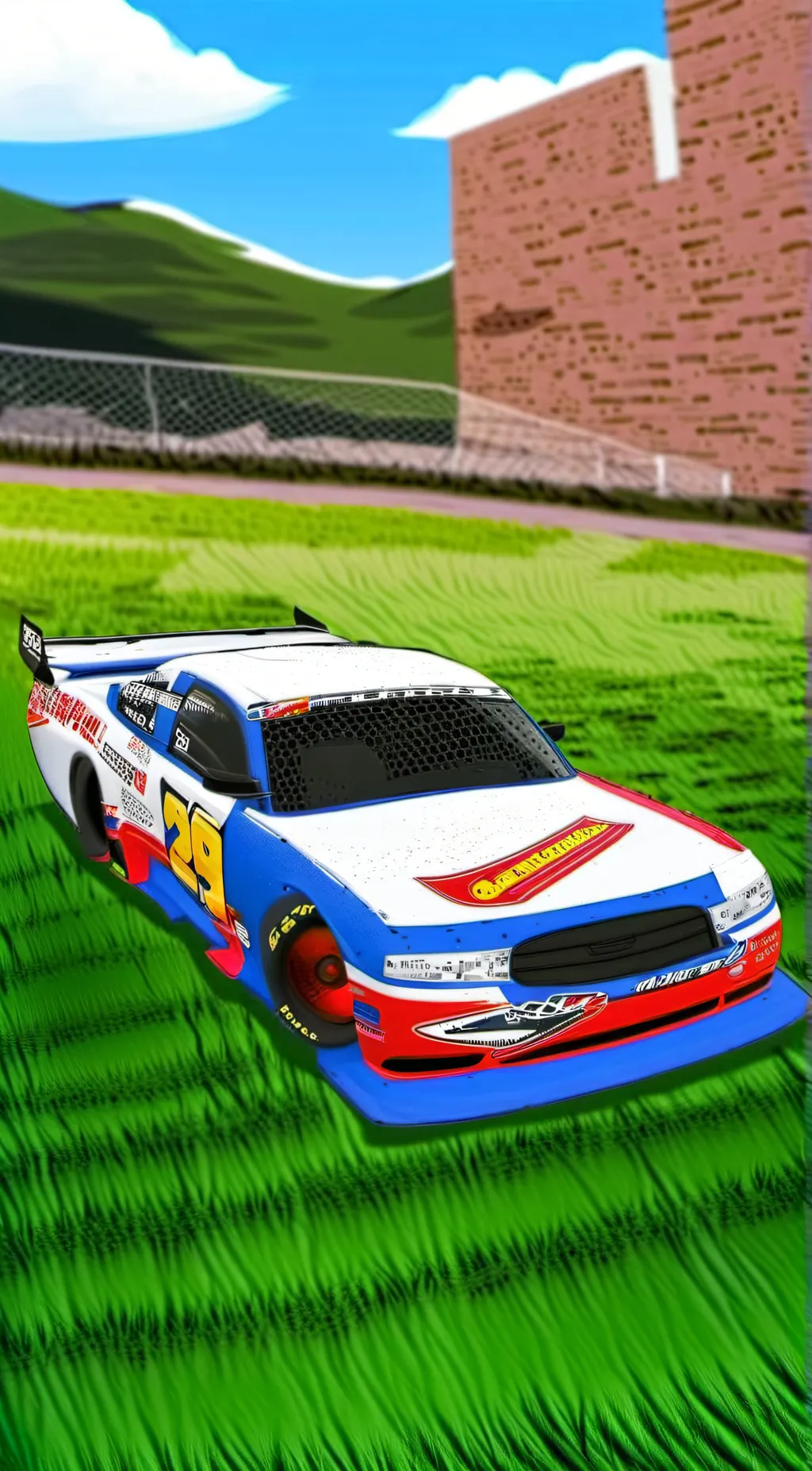 ai character: Daniel Charger  background