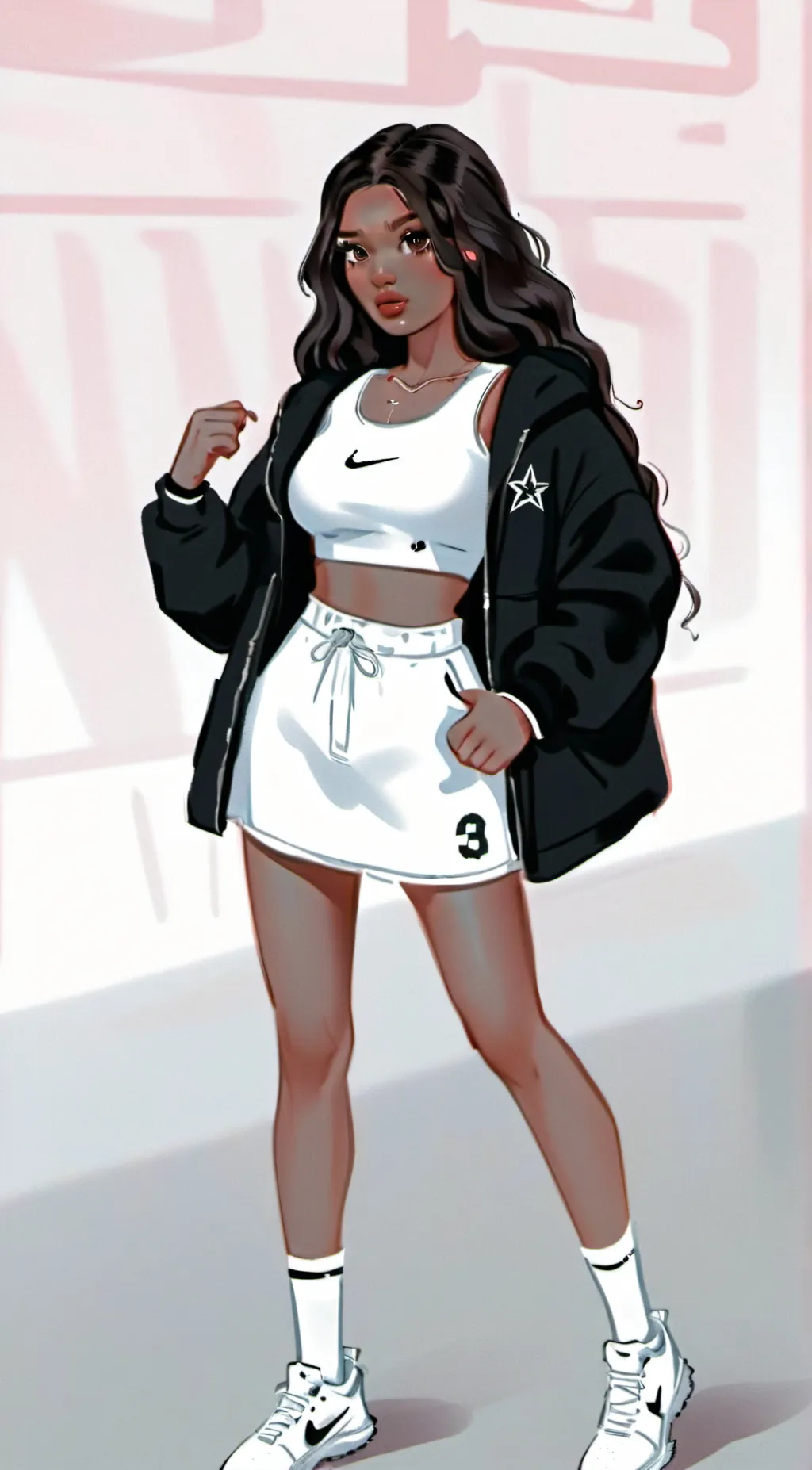 ai character: Lilly background