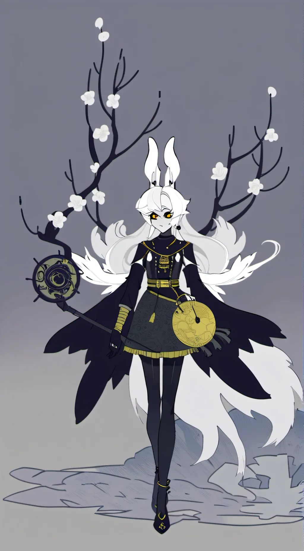 ai character: makiko fox background