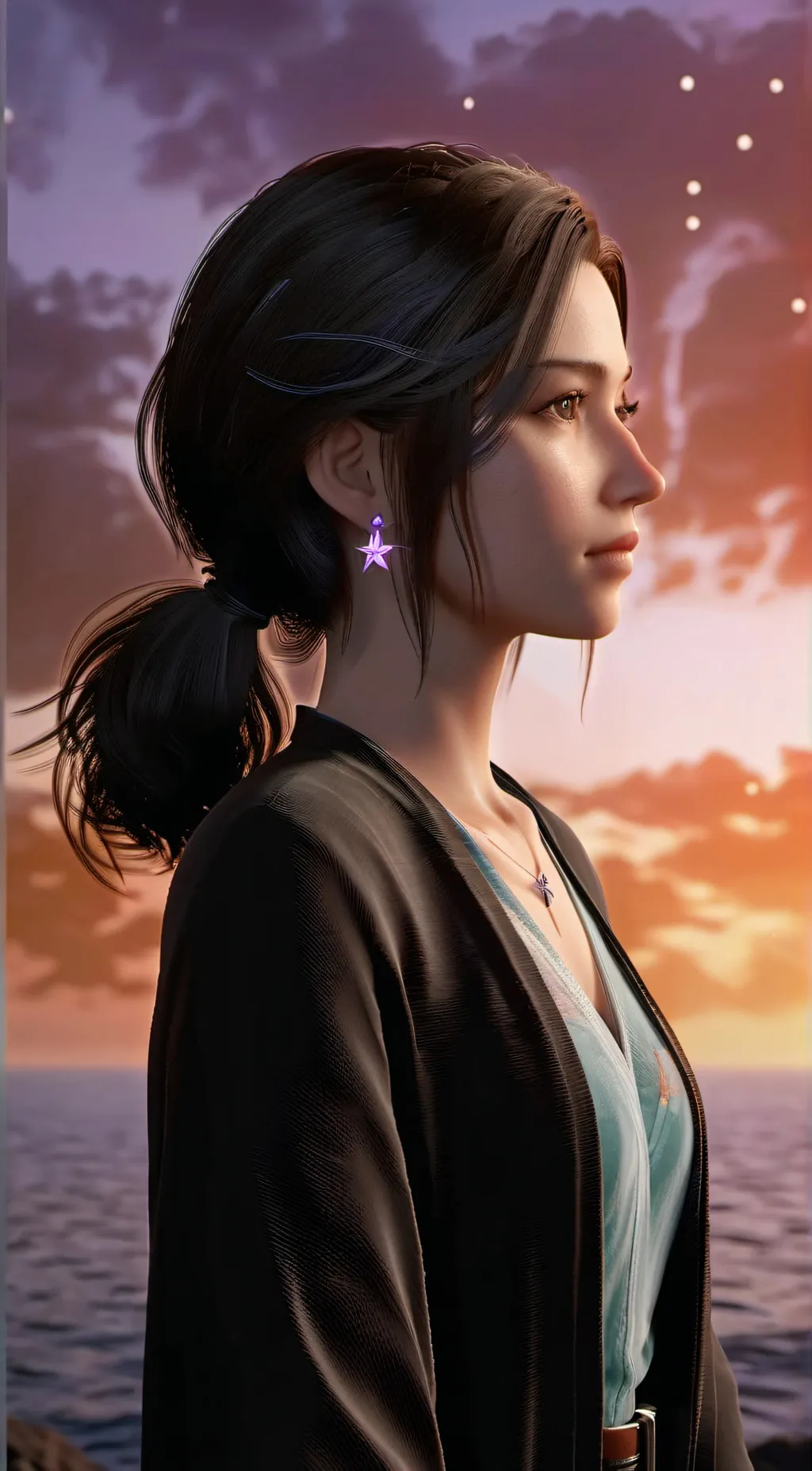 ai character: Maya background