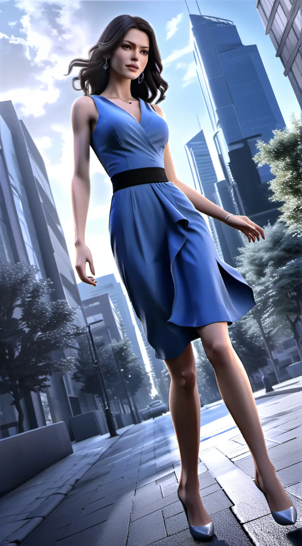 ai character: Sophia background