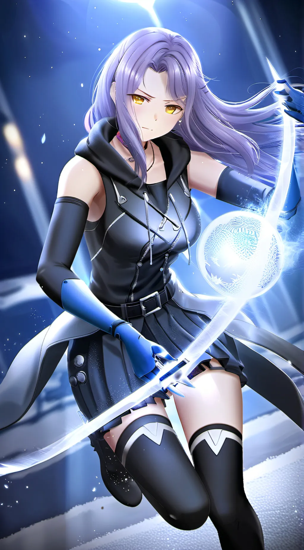 ai character: silvia background