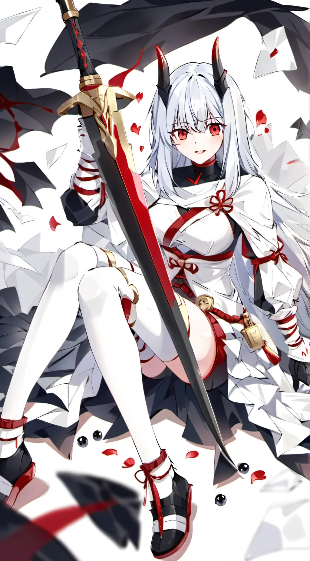 ai character: sasha necron  background