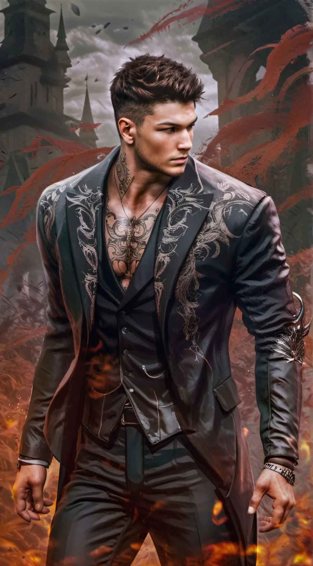 ai character: Atlas background