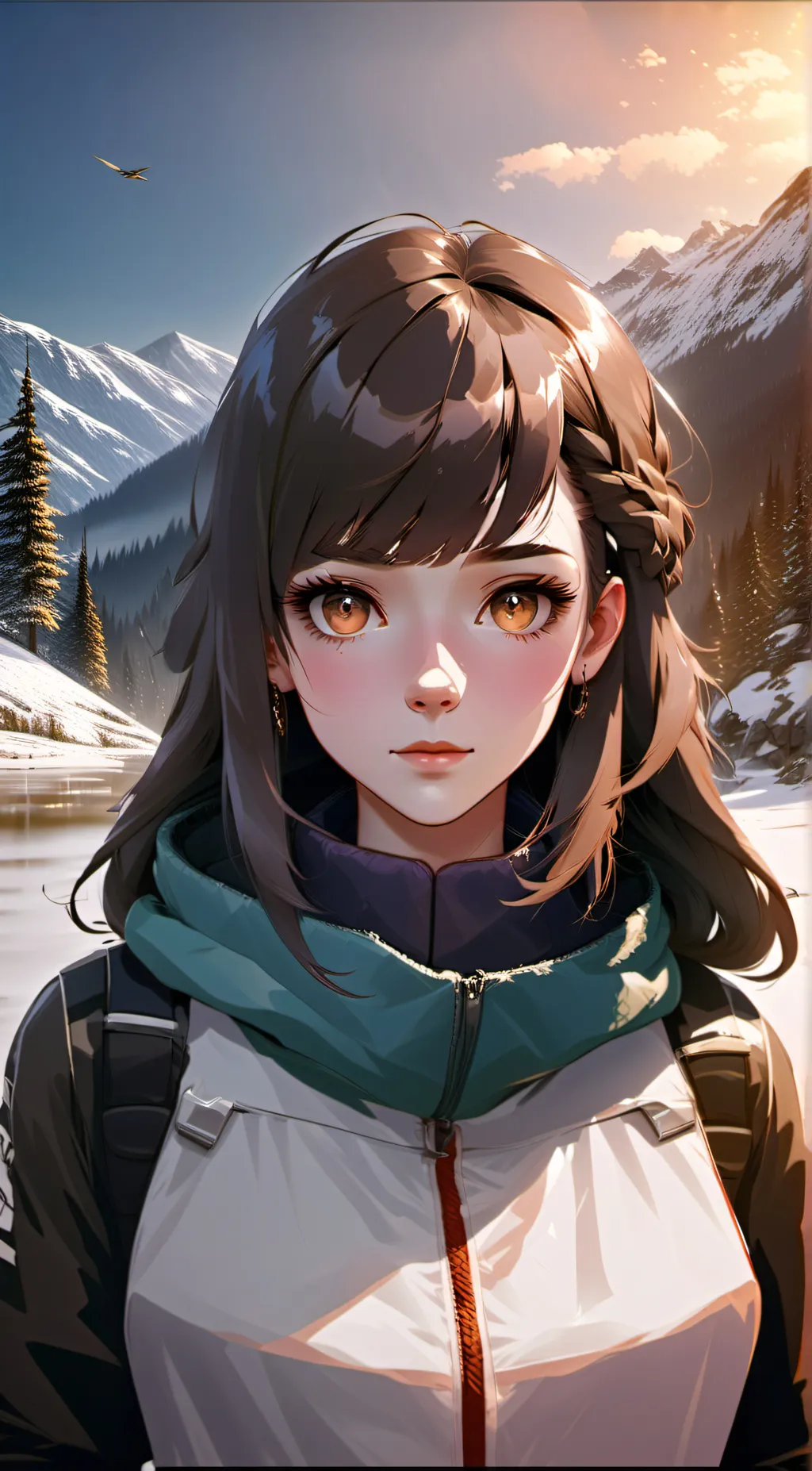 ai character: sienna background