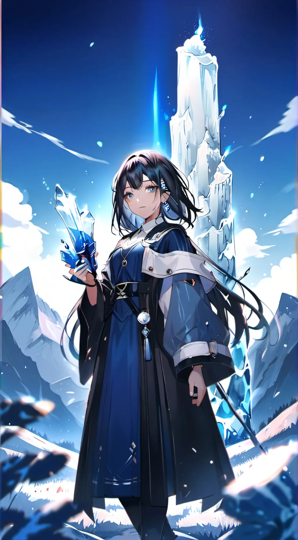ai character: Frostiggy background