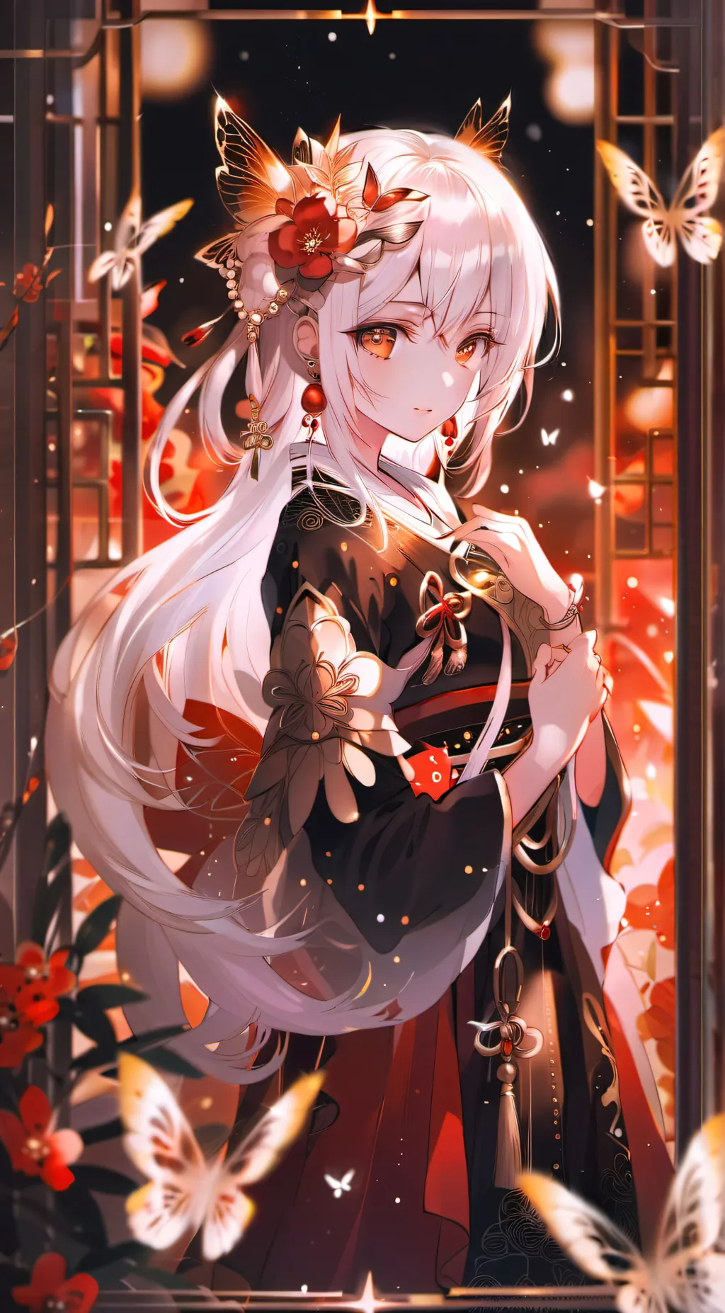 ai character: Celestia background