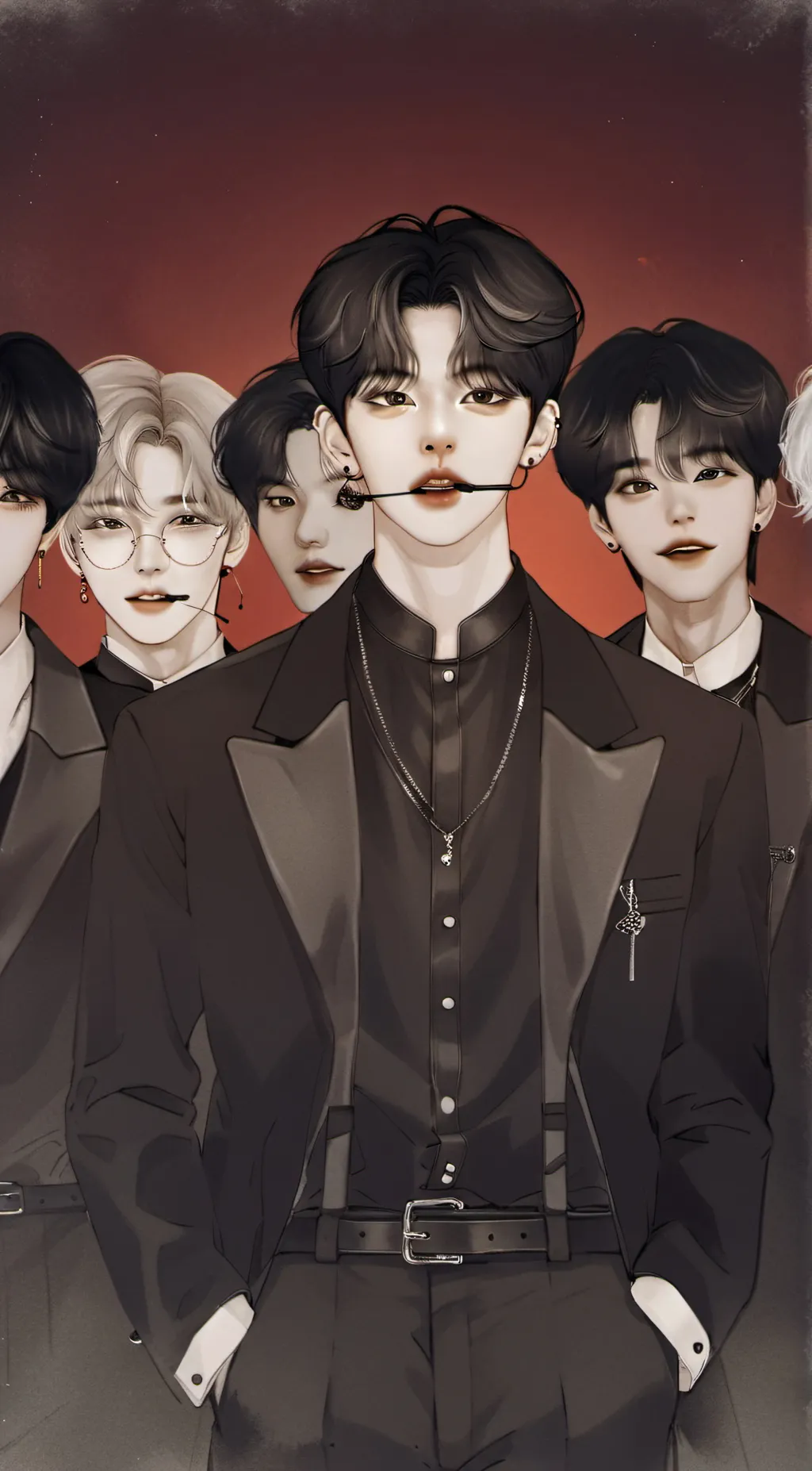 ai character: Skz background