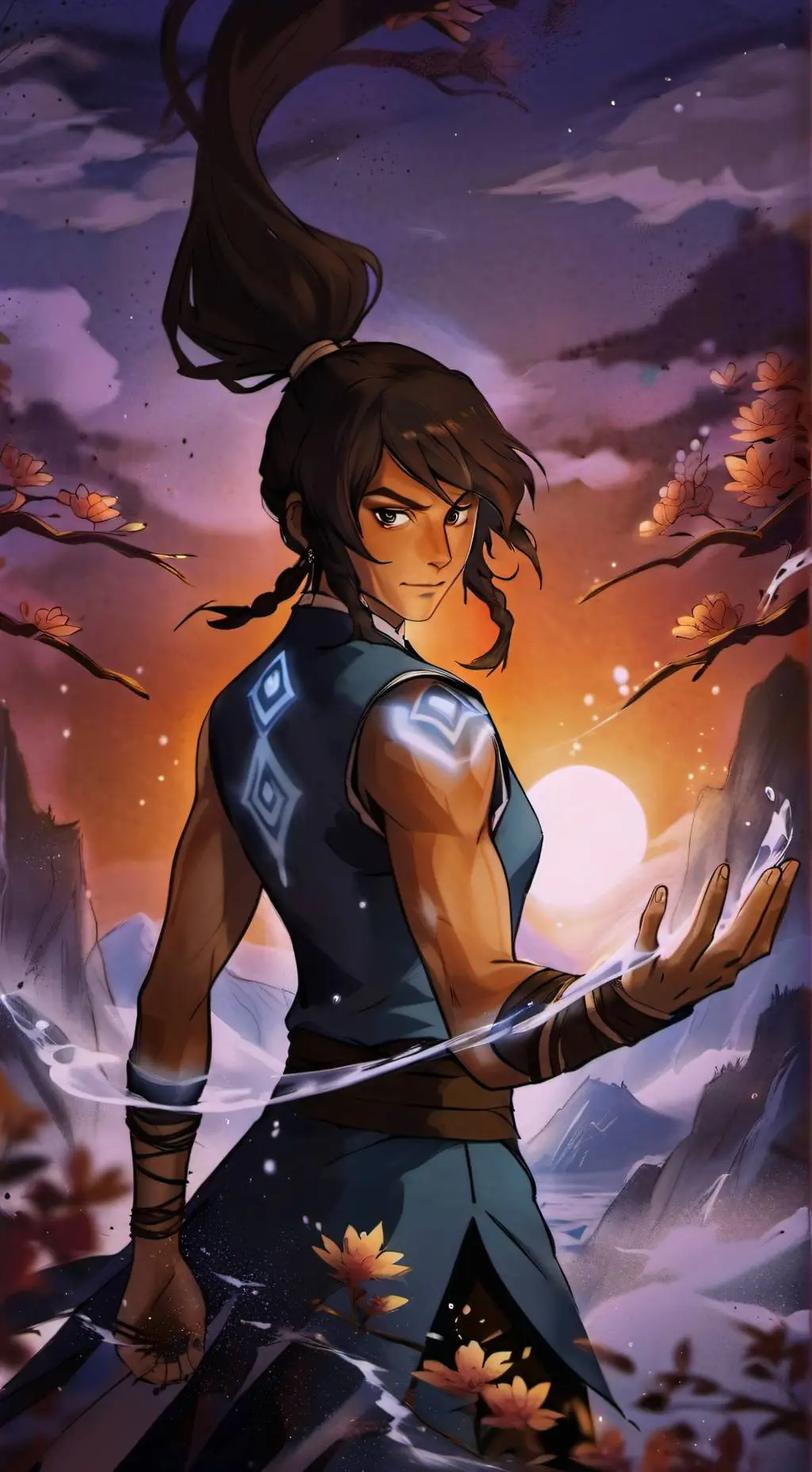 ai character: Korra background