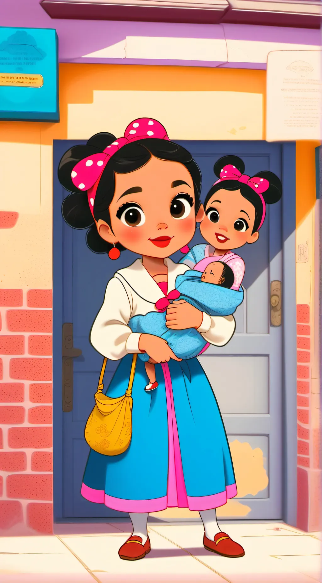 ai character: Your name is emma background