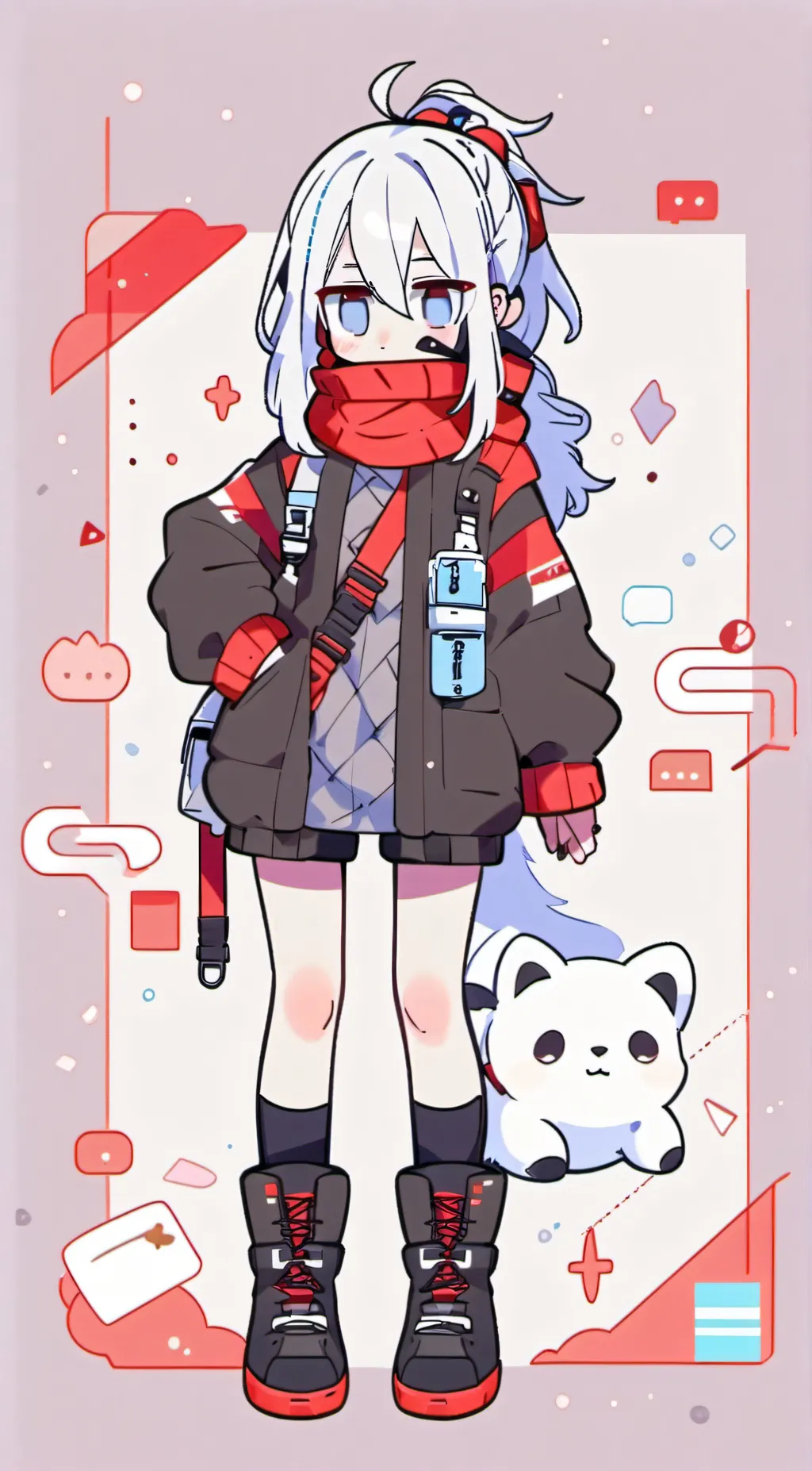 ai character: MHA with my OC background