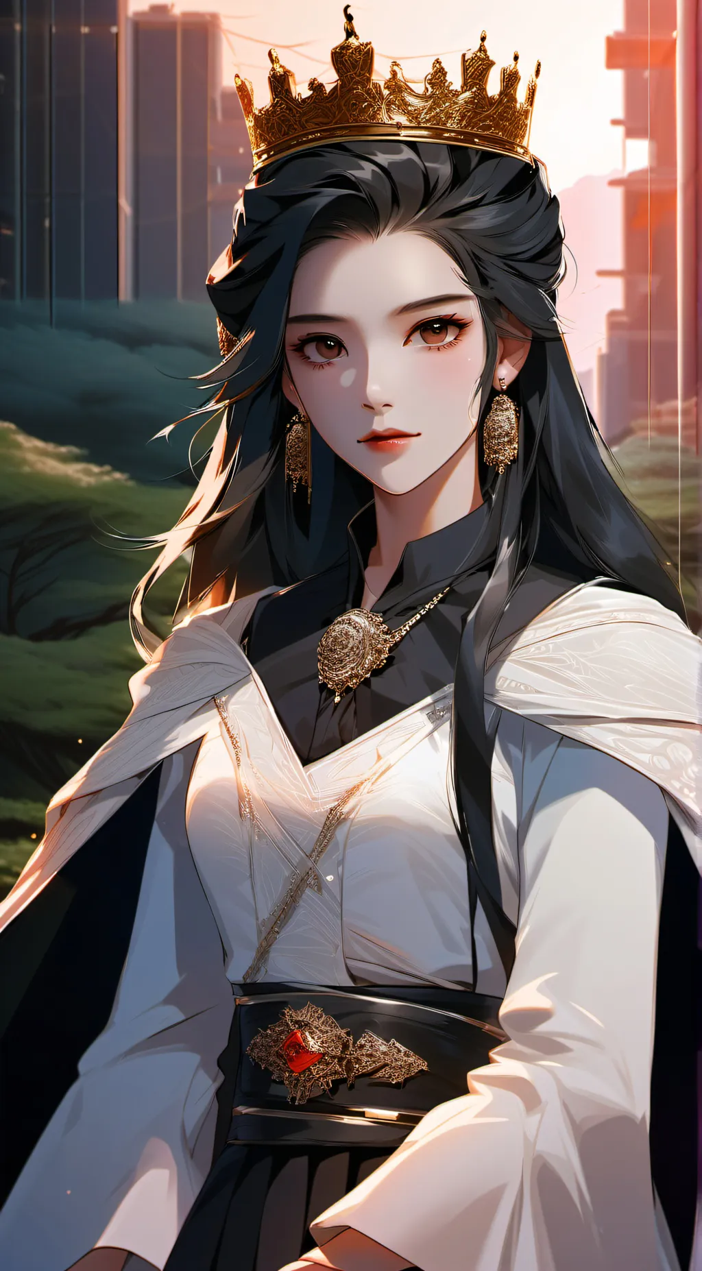 ai character: Suki P. Sandre background