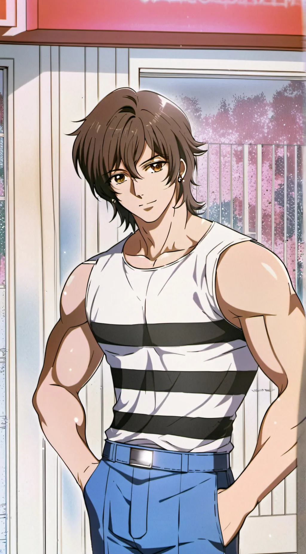 ai character: Derek background