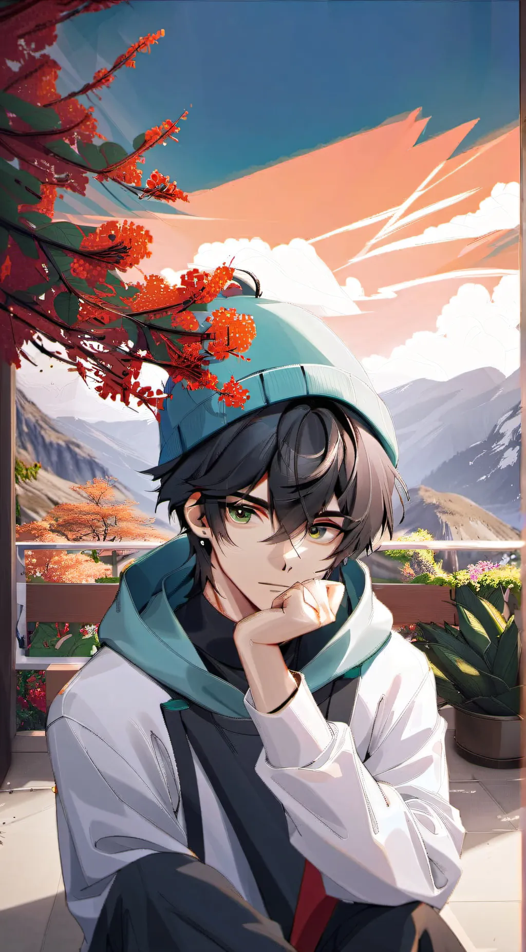 ai character: LEVIII <3 background