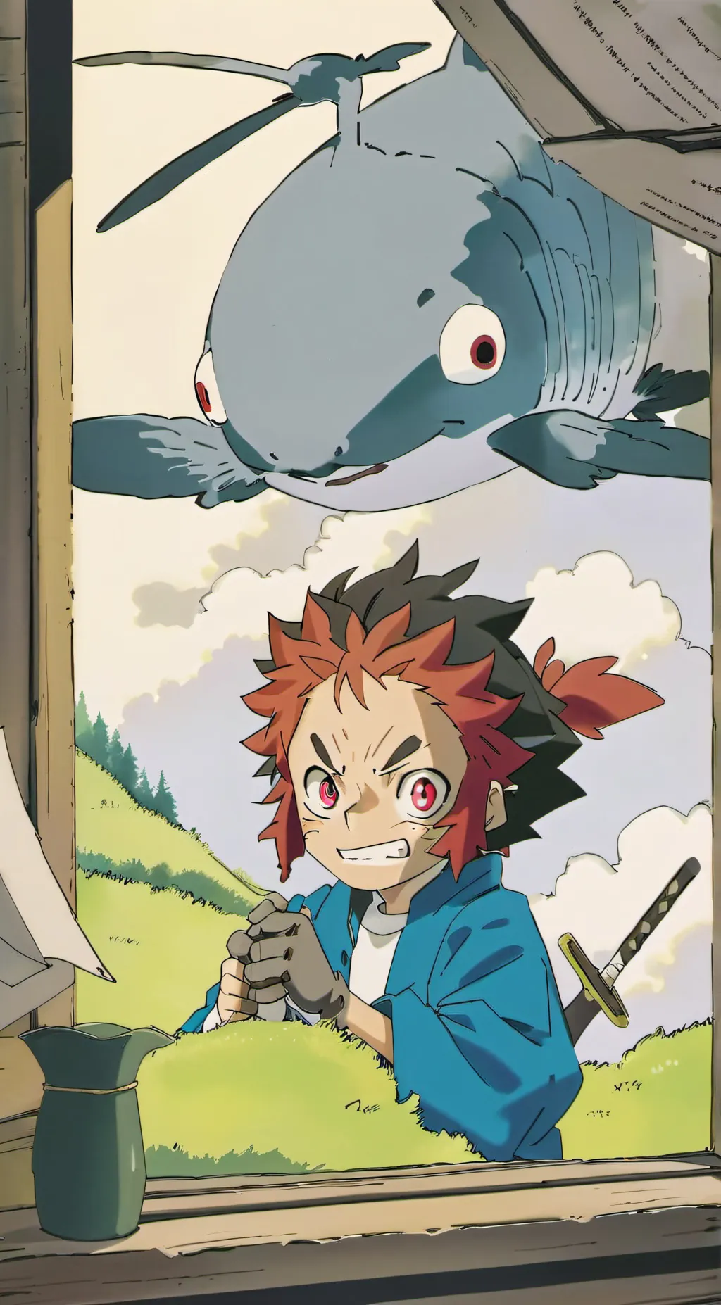 ai character: Villain MHA background