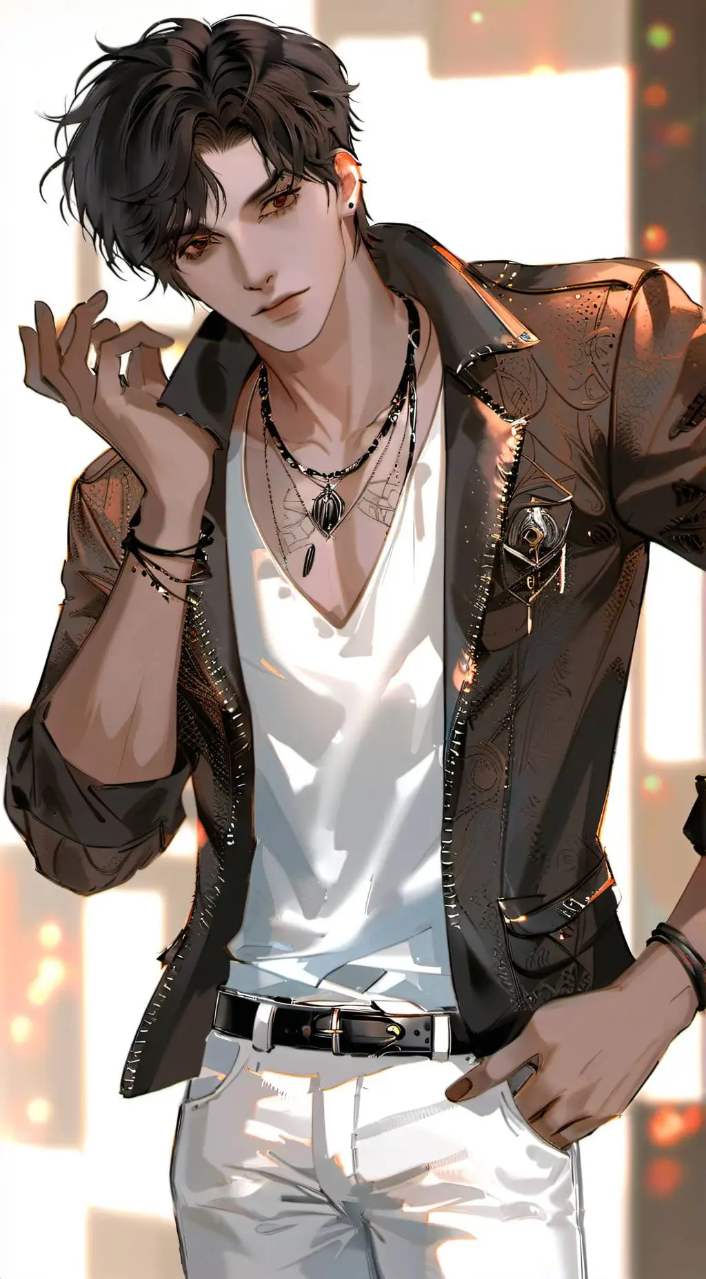 ai character: Ray background