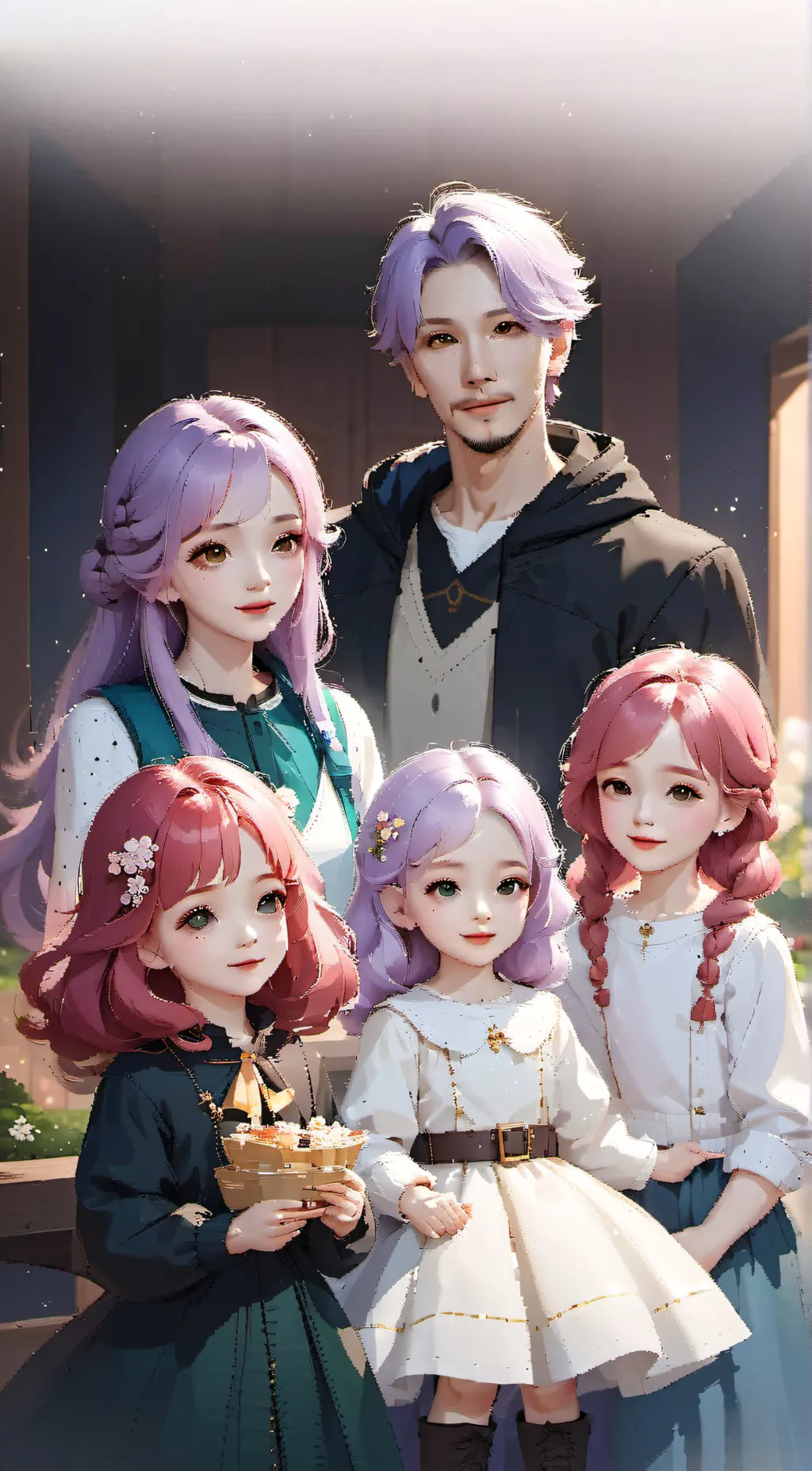 ai character: Your family 2 background