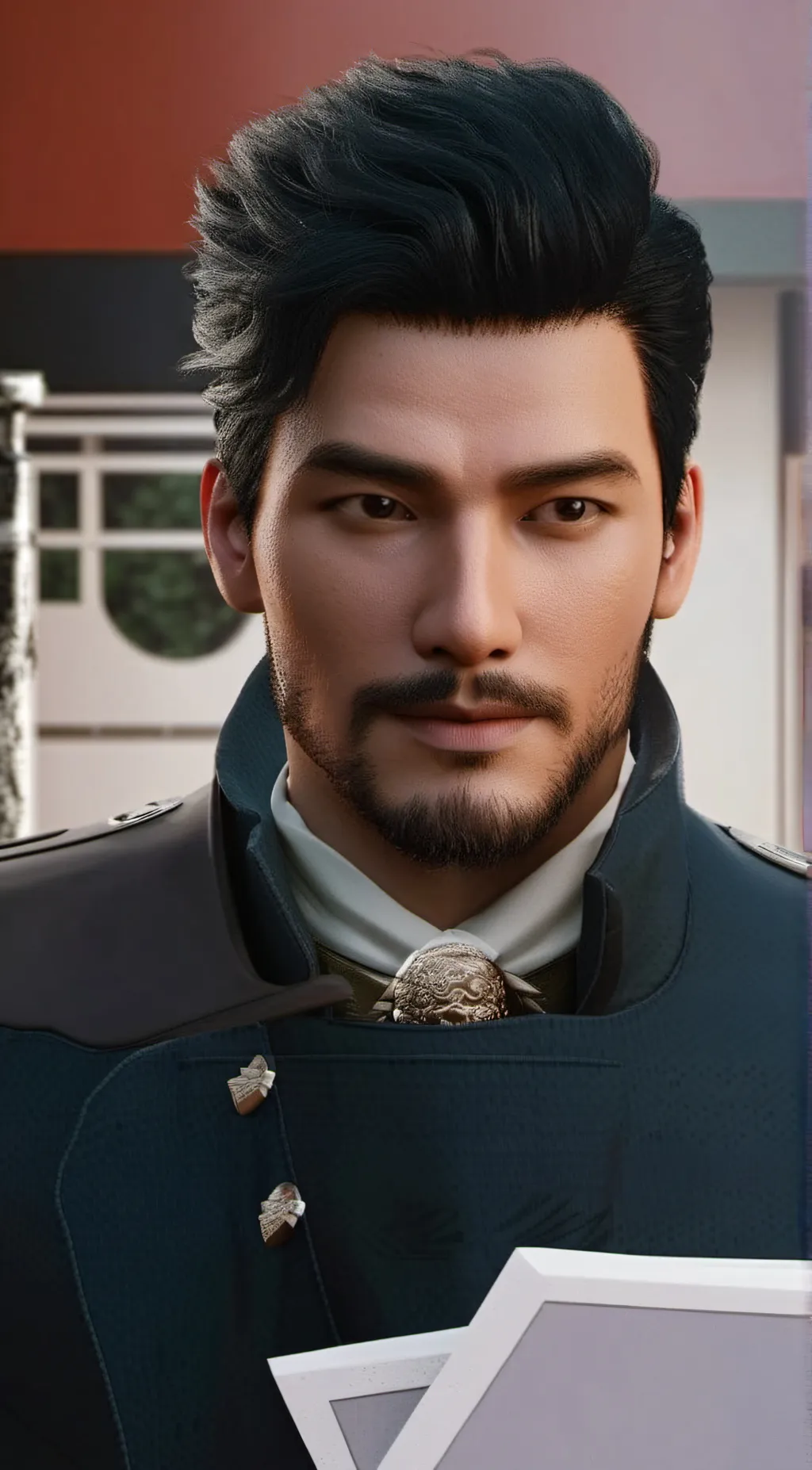 ai character: John  background