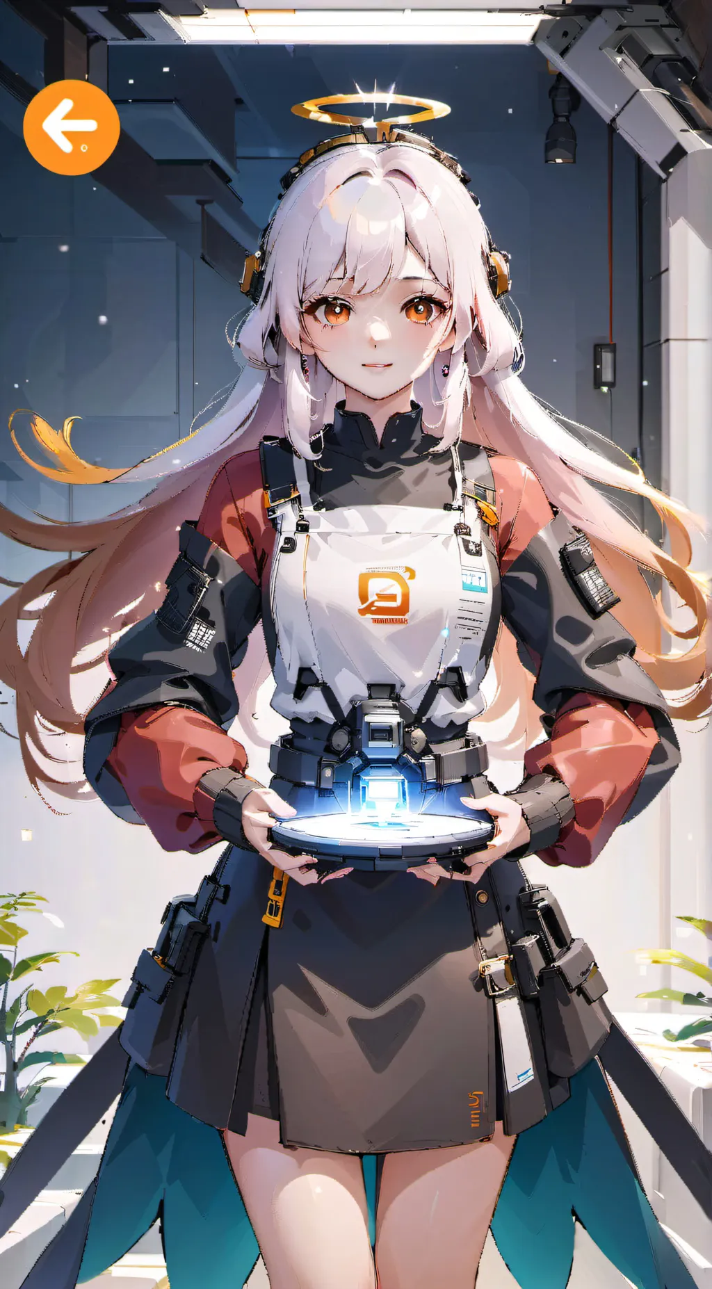 ai character: Luna cherrybottom  background