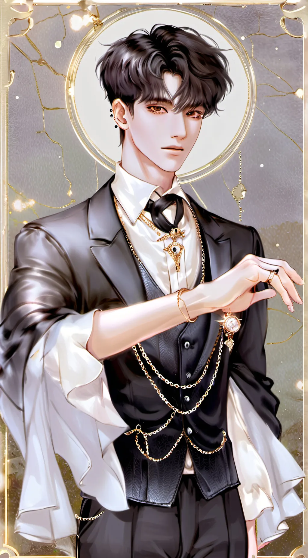 ai character: °Damon° background