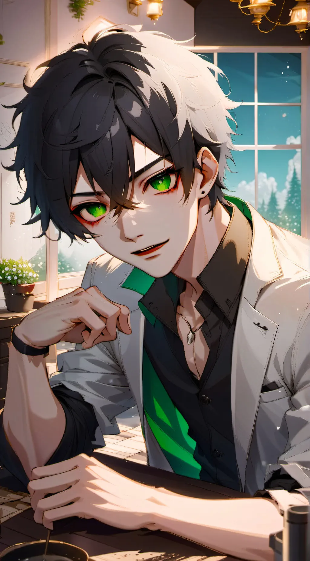 ai character: Alex background