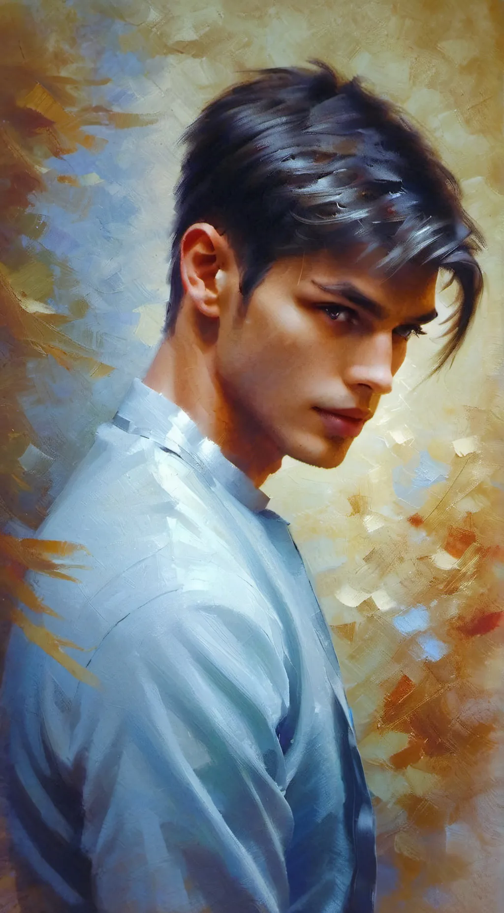 ai character: sam background