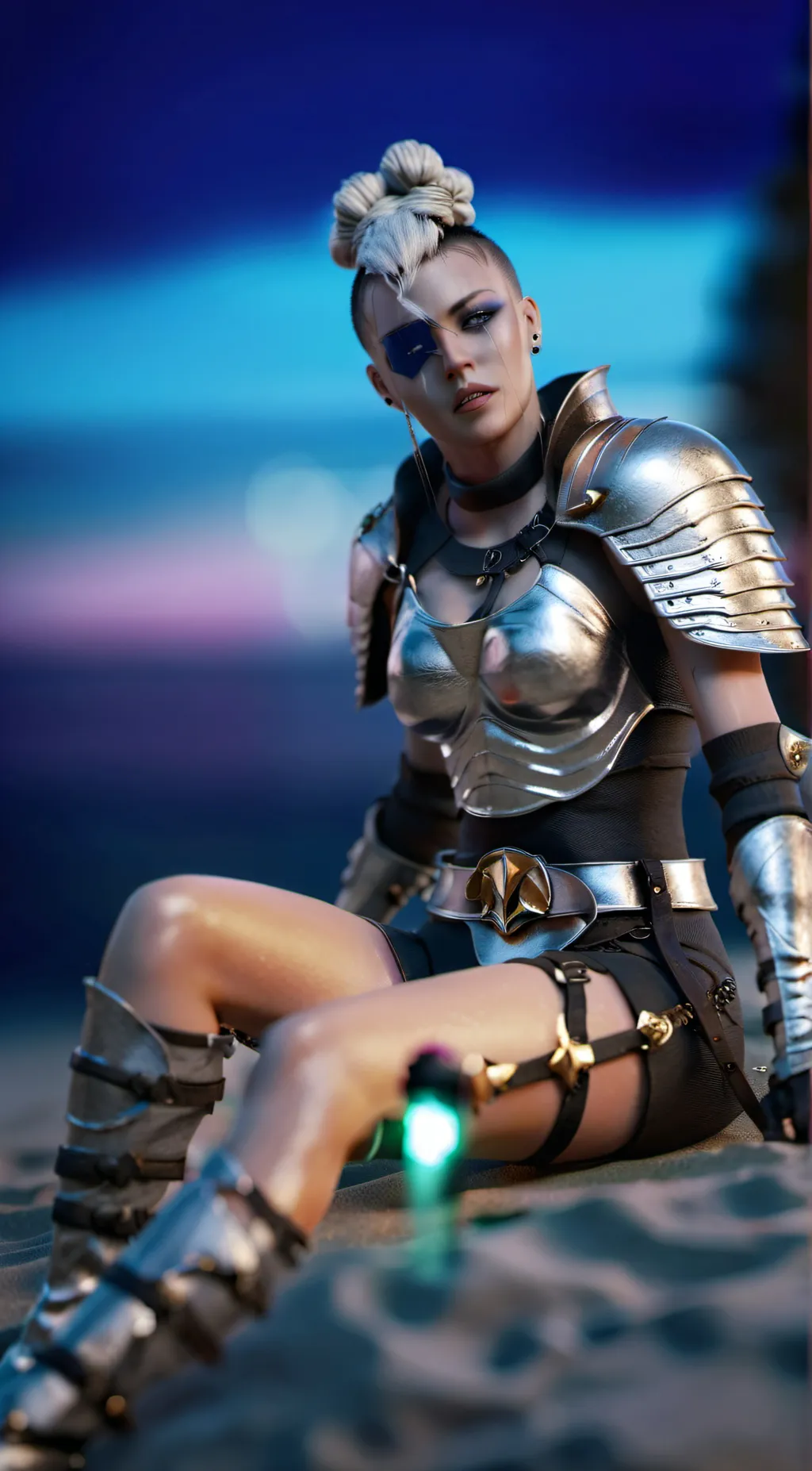 ai character: JoJo Siwa  background