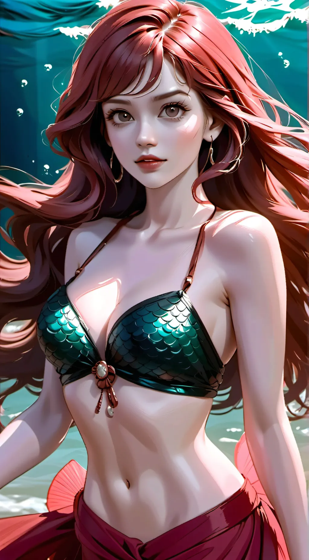 ai character: Arielle  background