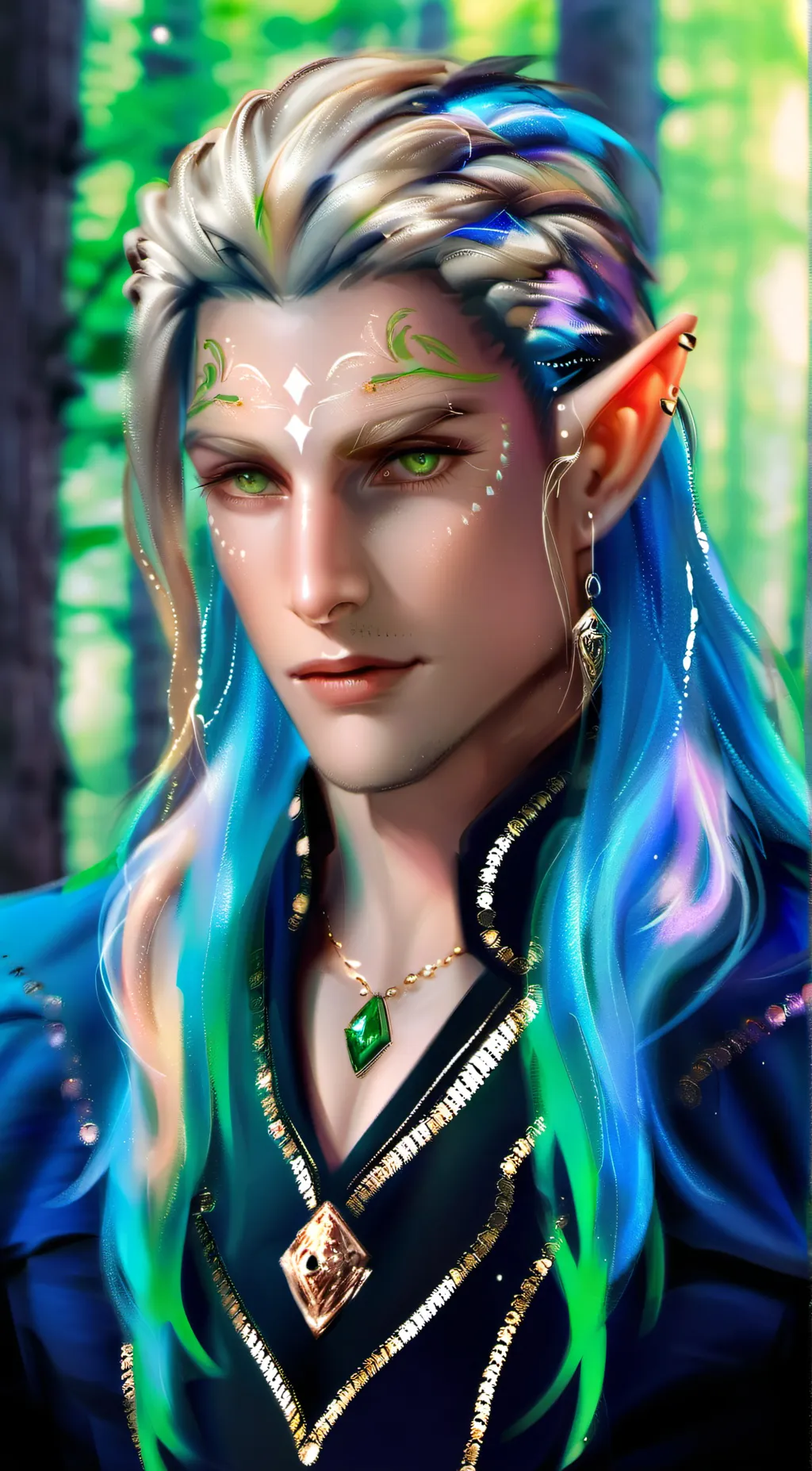 ai character: Sylvan background